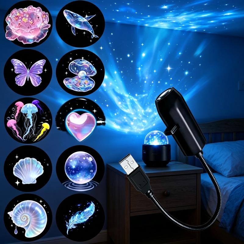 USB Magic Ocean Series Project - Lighting Mcqueen Bedroom Decor 评论和价格