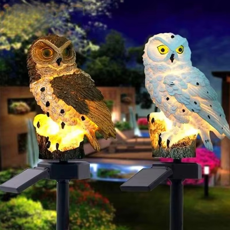Solar Owl Garden Stake Lights  - Lighting Decoration Ideas 评论和价格