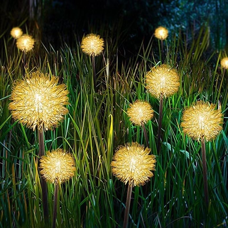 10 Combo Solar Dandelion Ball  - Lighting Christmas Decor 评论和价格