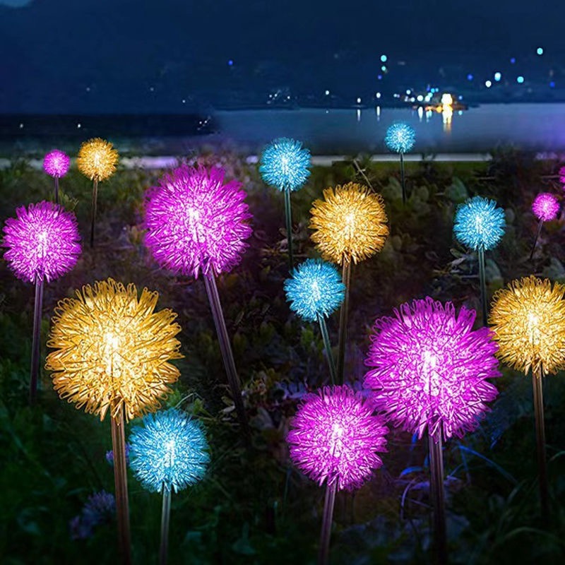 10 Combo Solar Dandelion Ball  - Lighting Christmas Decor 评论和价格