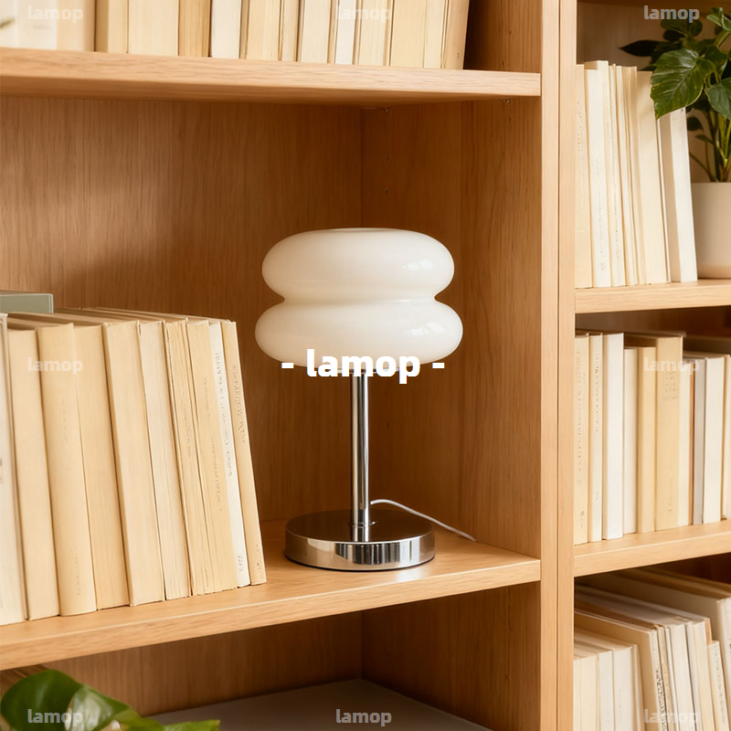 Bauhaus Cream‑Globe Table Lamp - Lighting Decor Bedroom 评论和价格