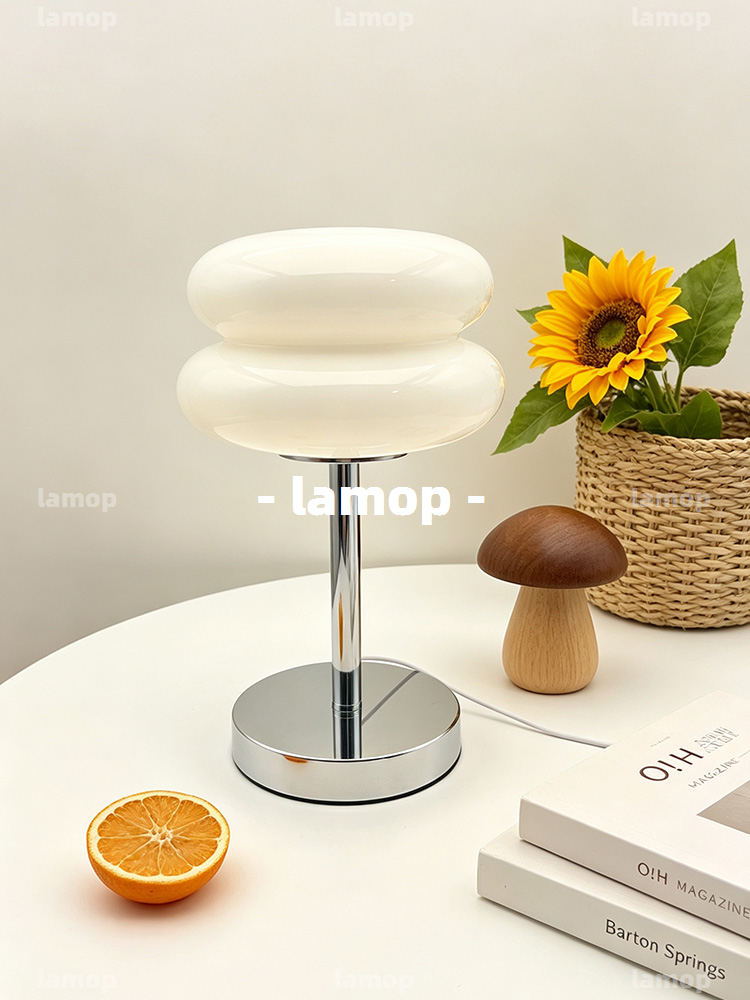 Bauhaus Cream‑Globe Table Lamp - Lighting Decor Bedroom 评论和价格