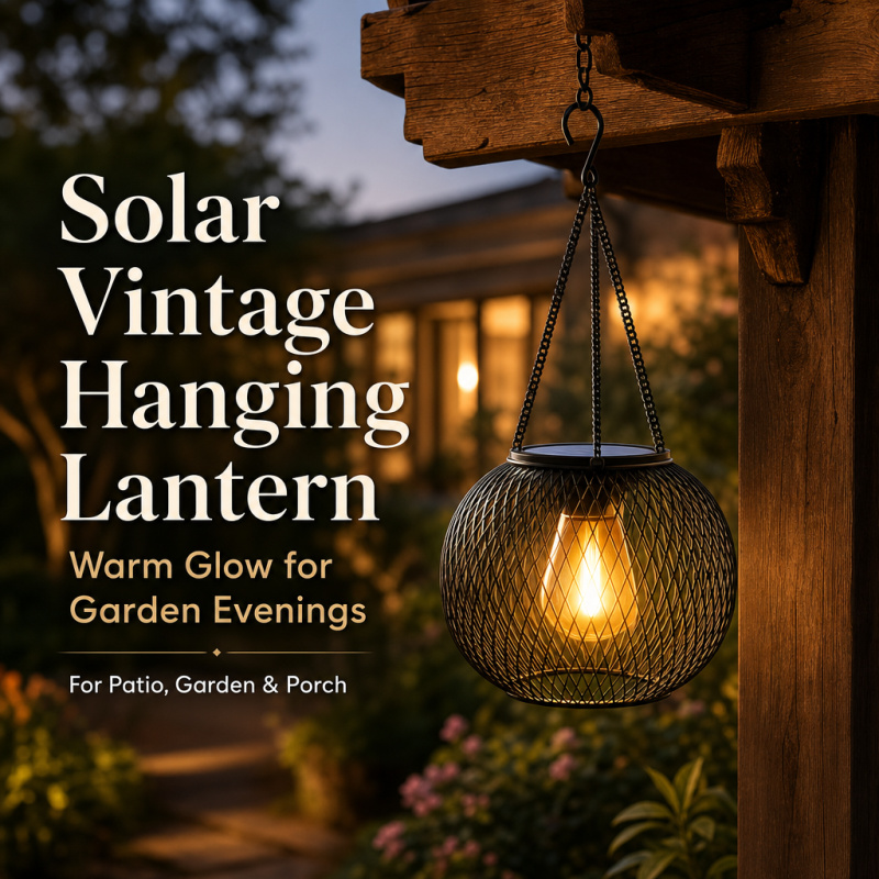 Solar Powered LED Hanging Floo - Lighting Decoration Ideas 评论和价格