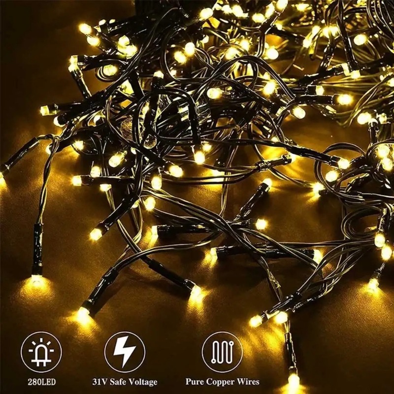 USB LED Fairy String Lights, W - Lighting Christmas Decor 评论和价格
