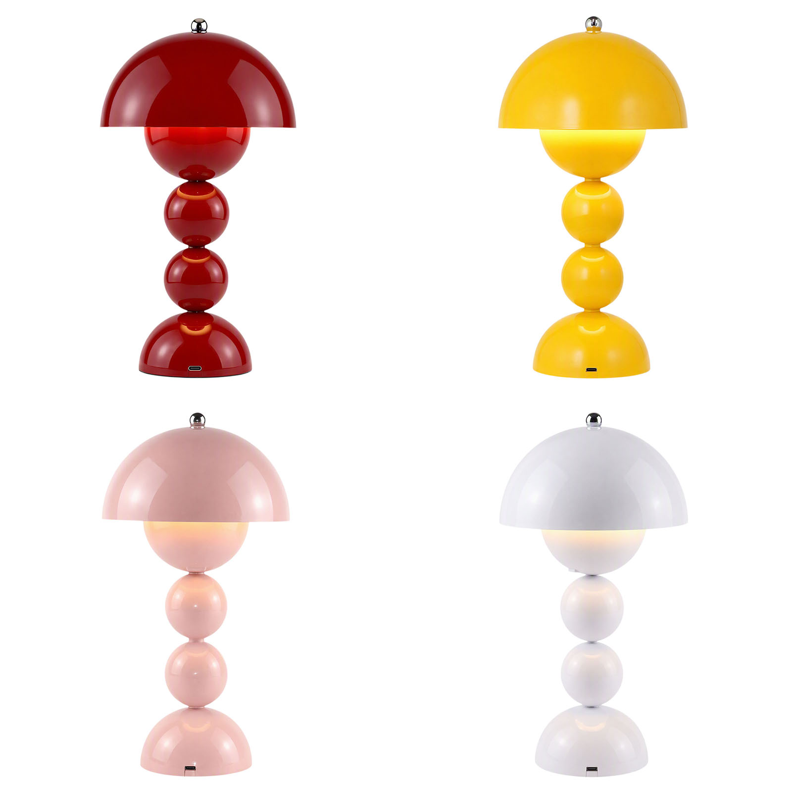 Mushroom Flower Bud Table Lamp - Lighting Decor Bedroom 评论和价格