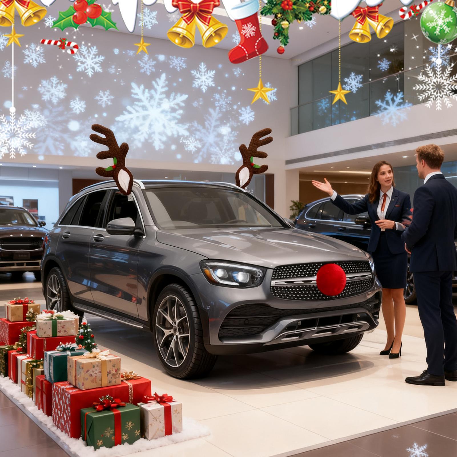 Car Reindeer Antlers Light Up  - Up Lighting Decor 评论和价格