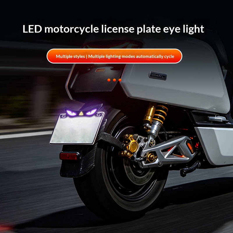 Motorcycle Cool Demon Eye LED  - Lighting Decoration Ideas 评论和价格
