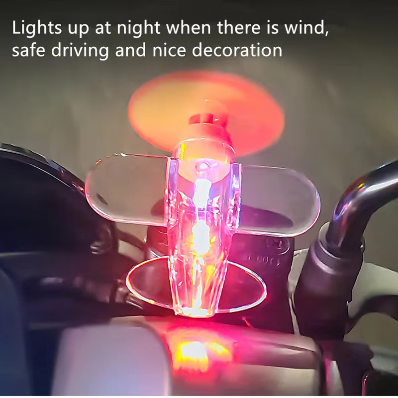 Wind Powered LED Airplane Orna - Lighting Decoration Ideas 评论和价格